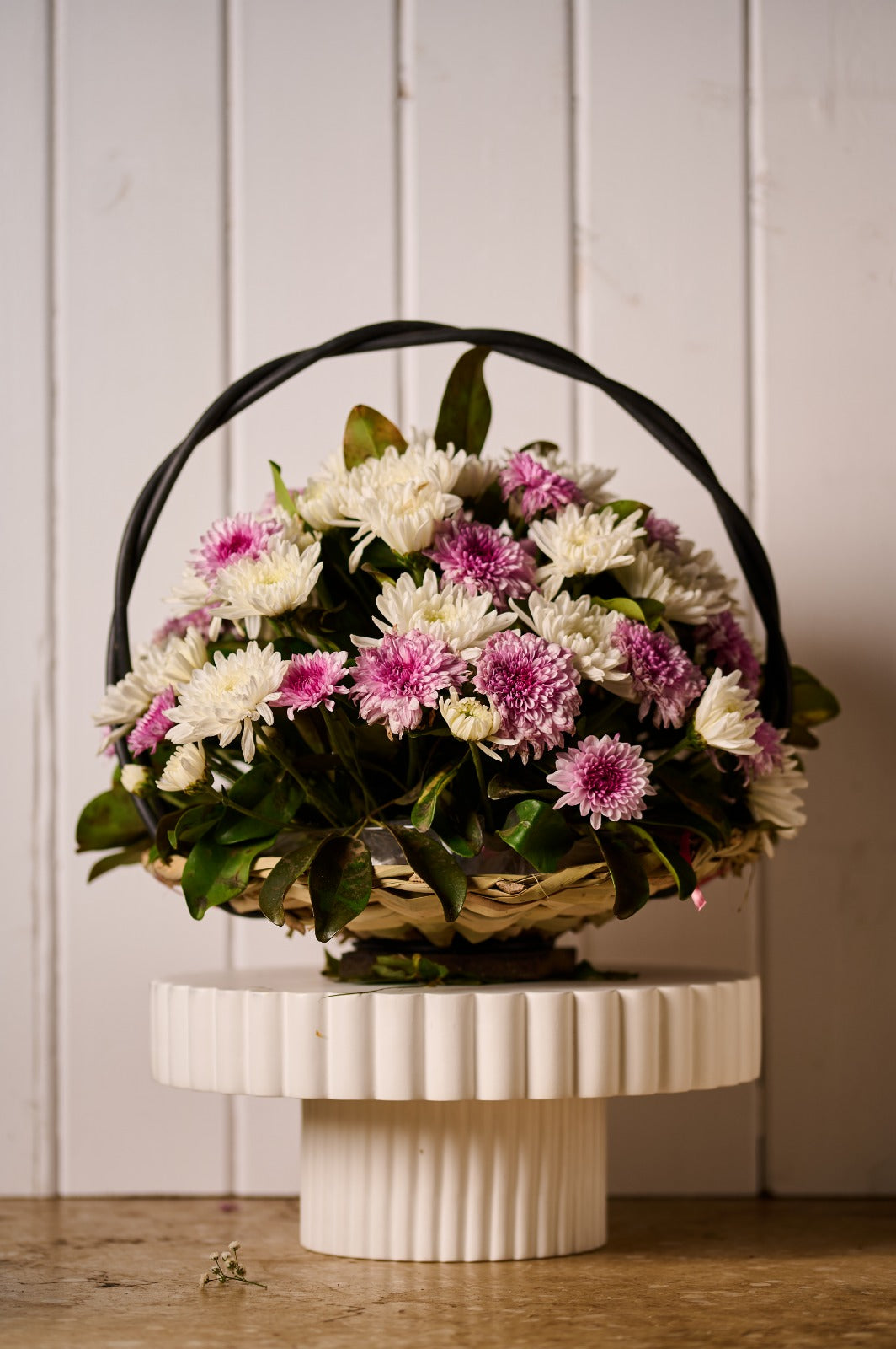 Flowers pasket with more color