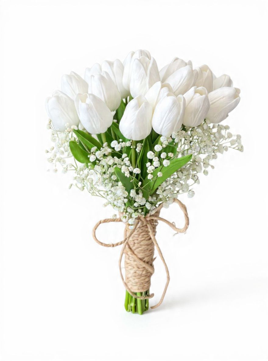 Artificial bride bouquet
