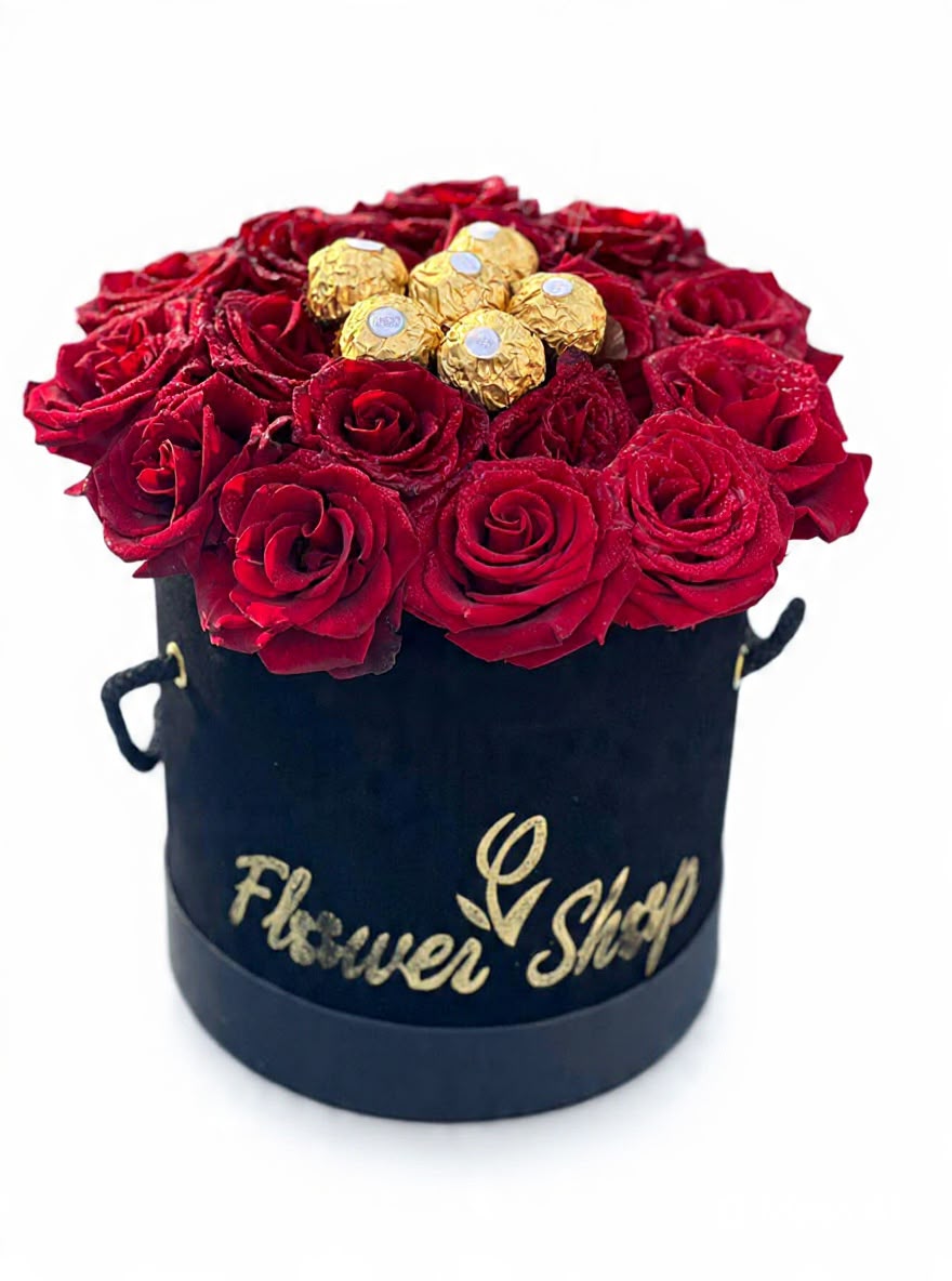 Box of red&Ferrero Rocher
