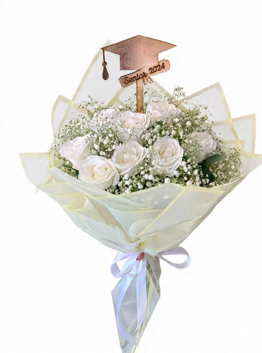 Artificial graduation flowers